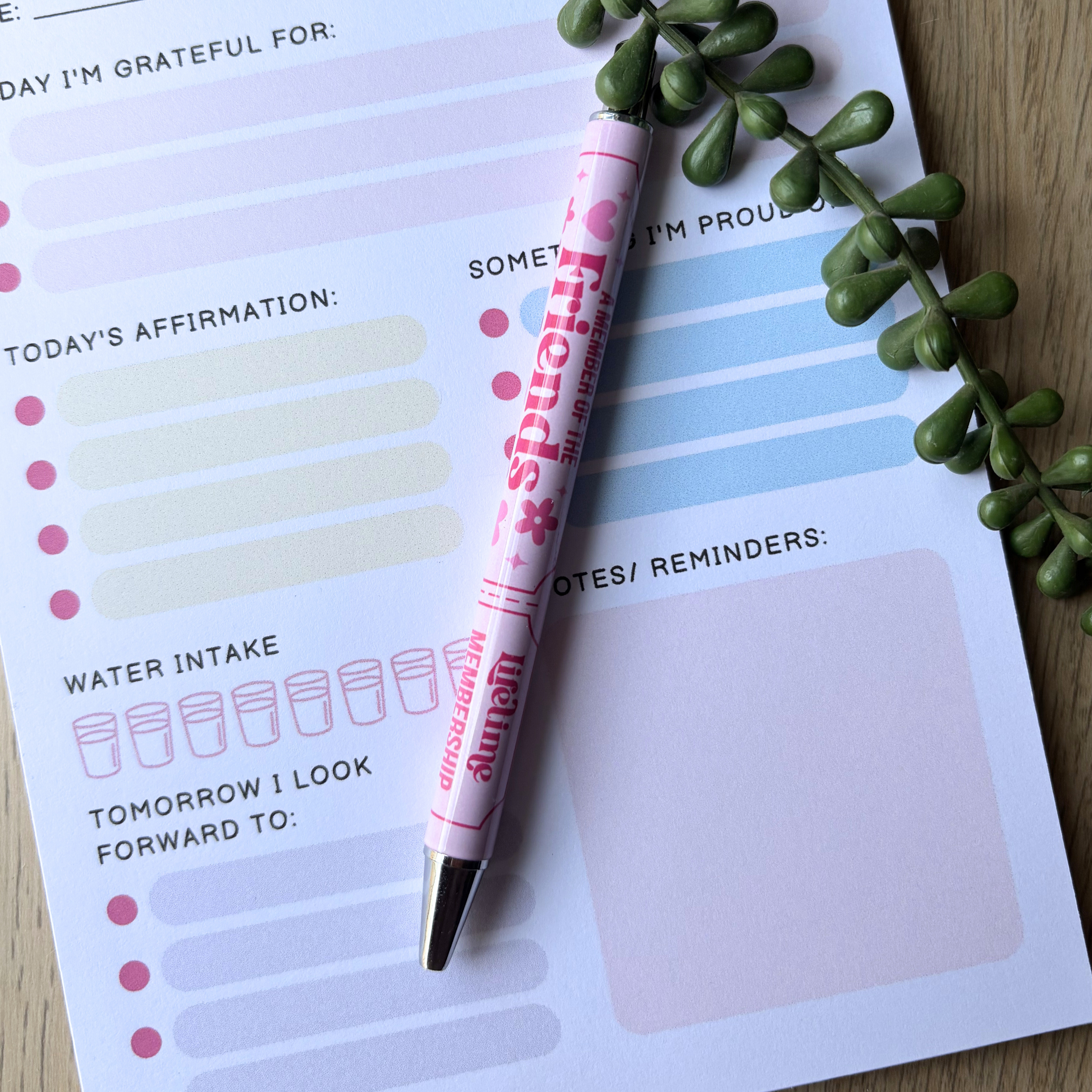 Friends to Lover Lifetime membership pen