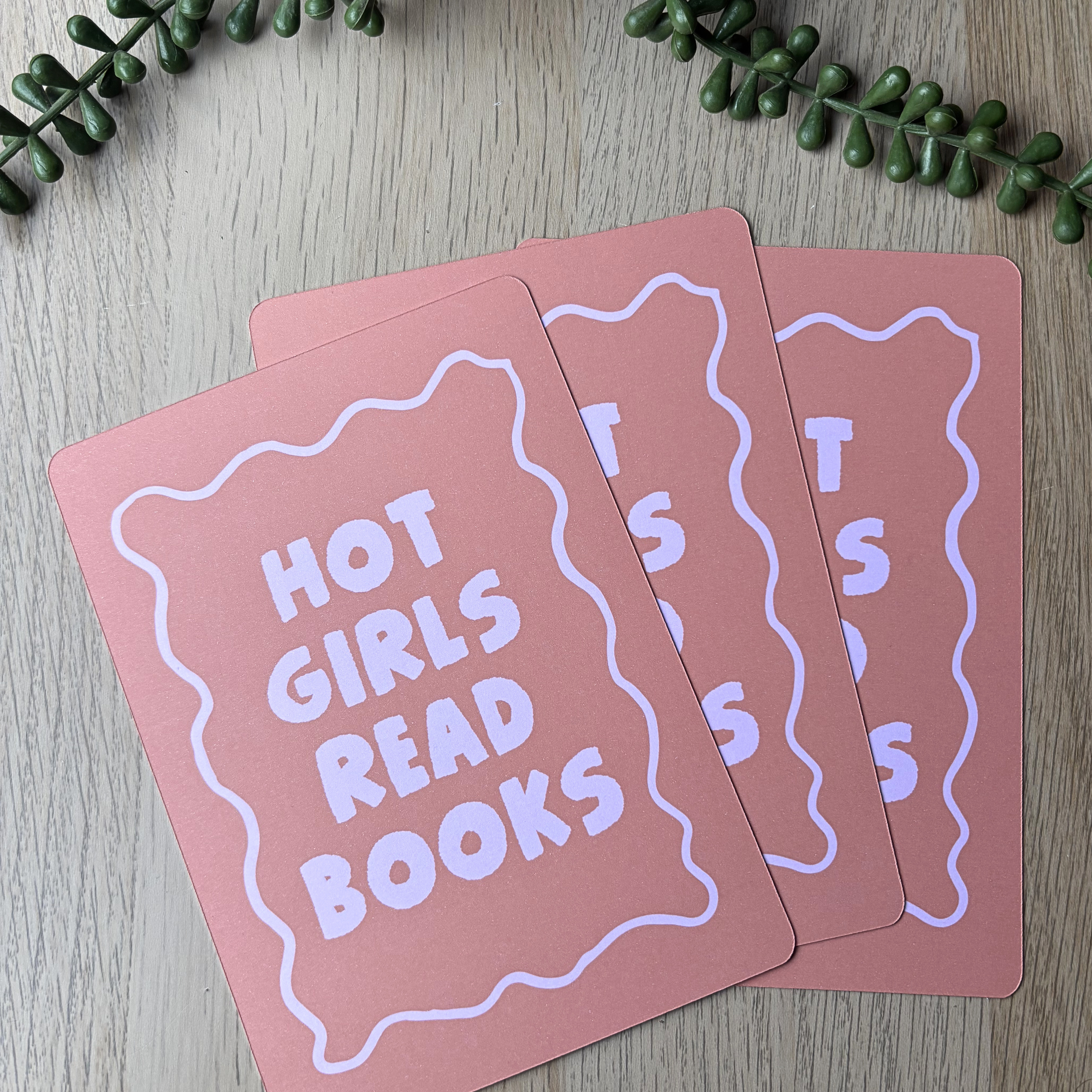 Hot Girls Read Books Insert - orange