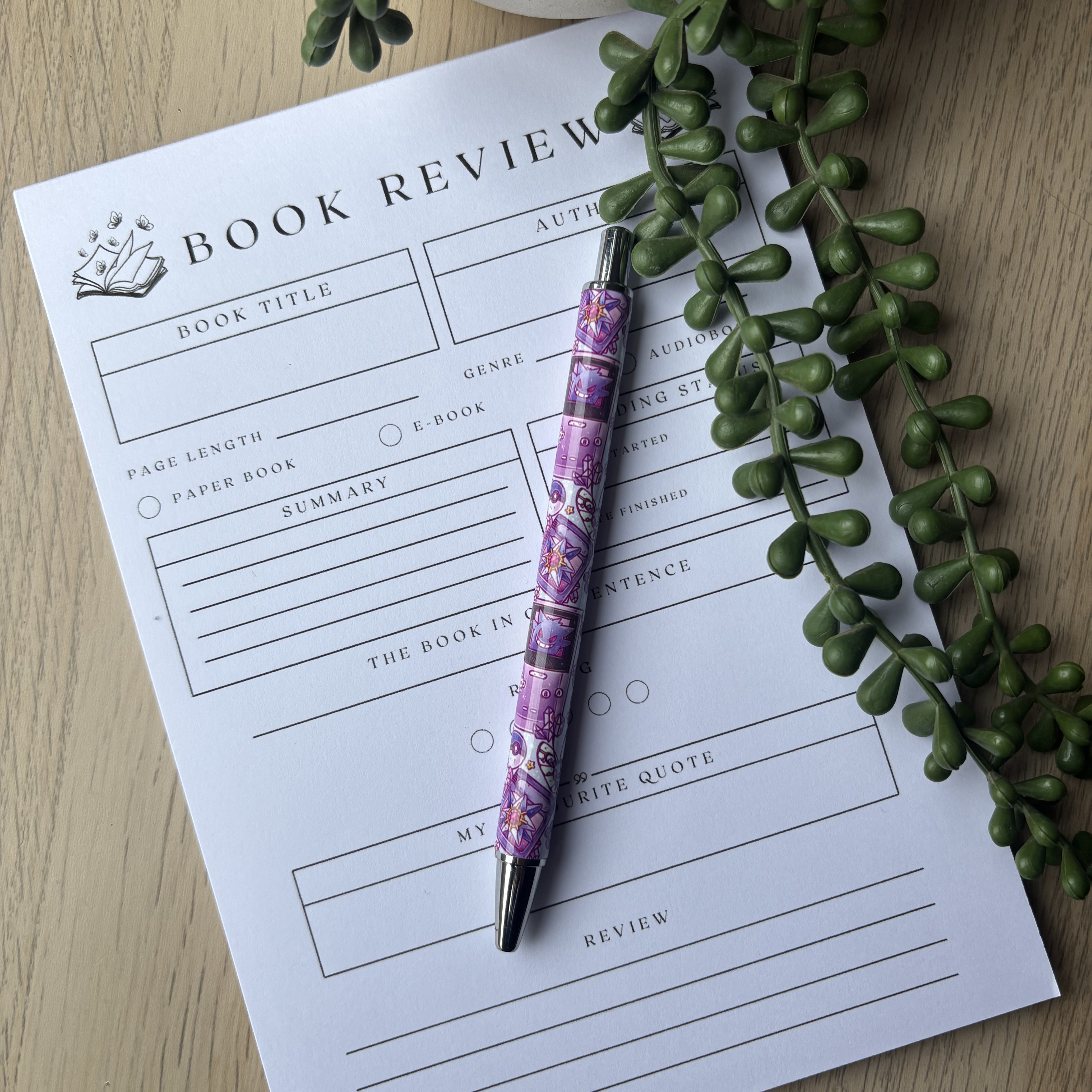 Purple Critters Pen