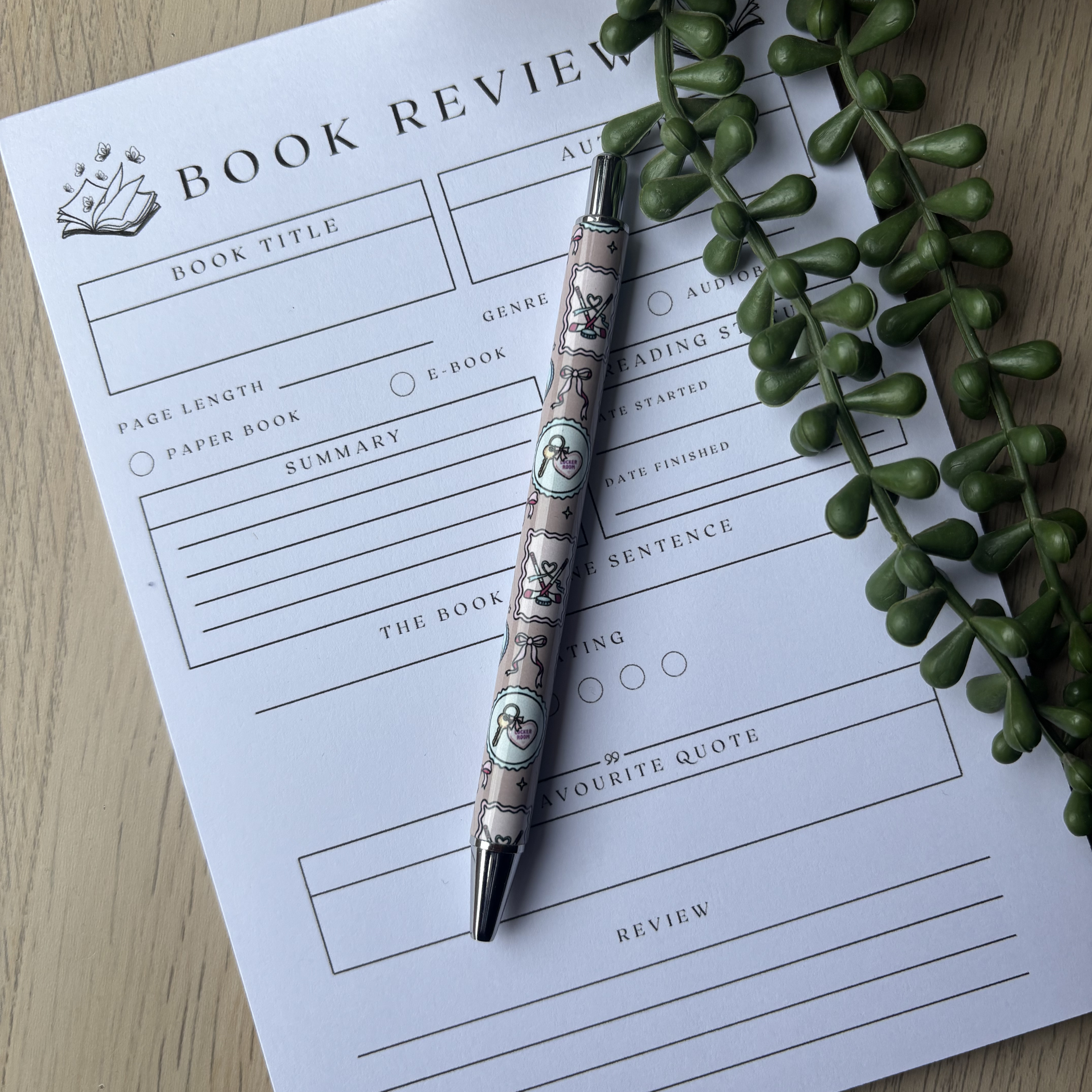 Hockey Romance Pen