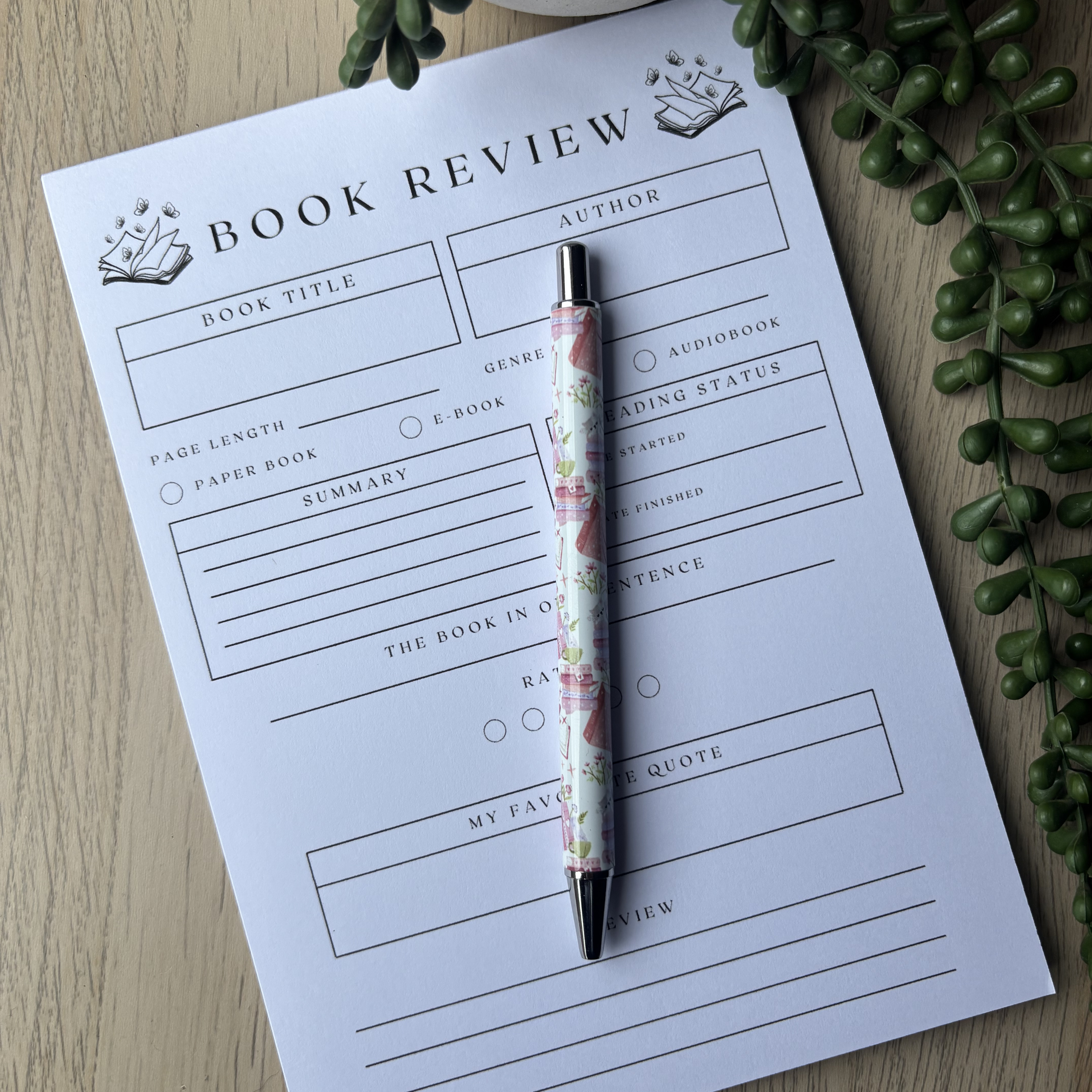 Romance Reader Pen
