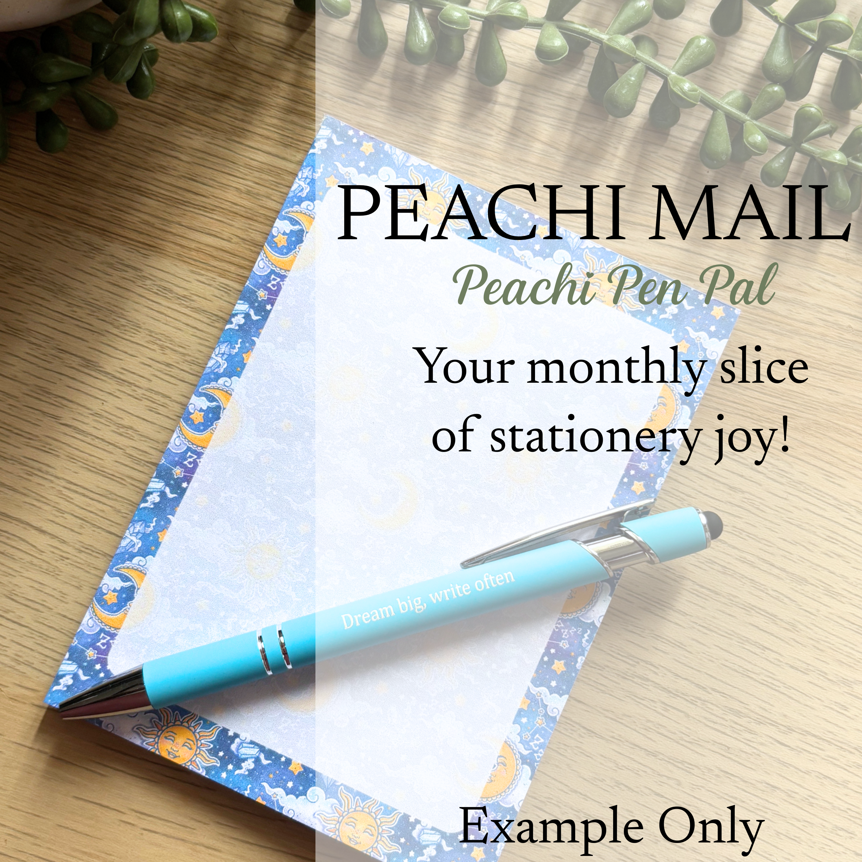 Peachi Pen Pal (Monthly Subscription)