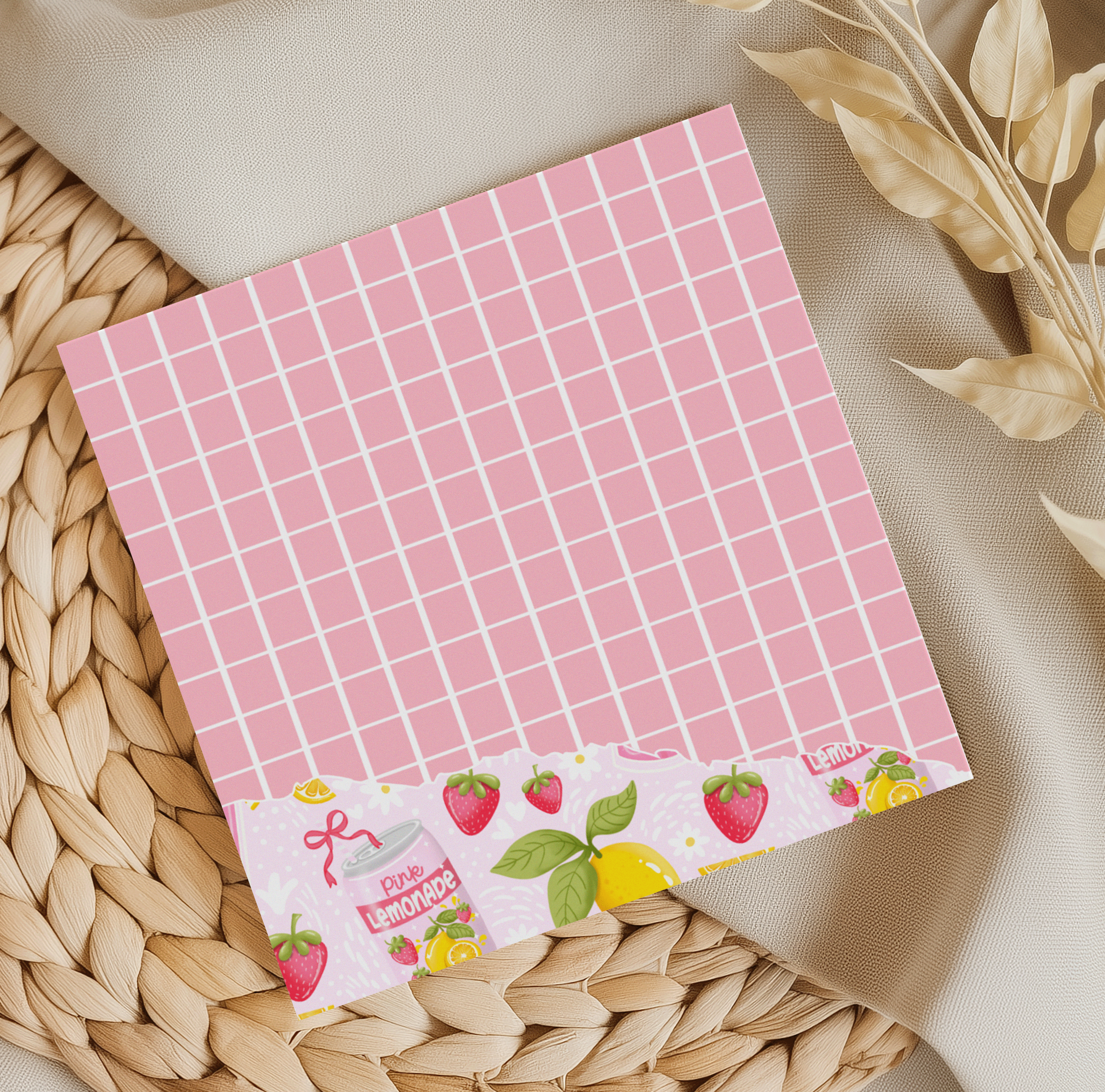 Pink Lemonade Memo Pad
