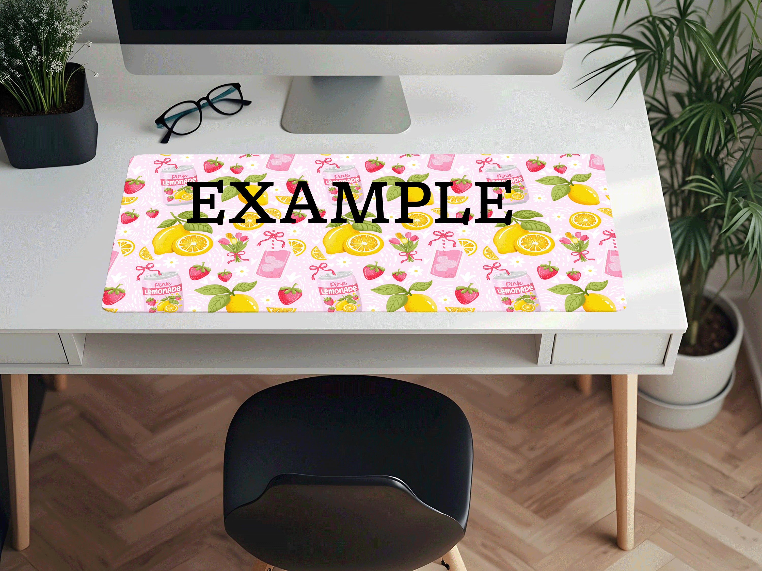 Pink Lemonade Desk Mat - PRE ORDER