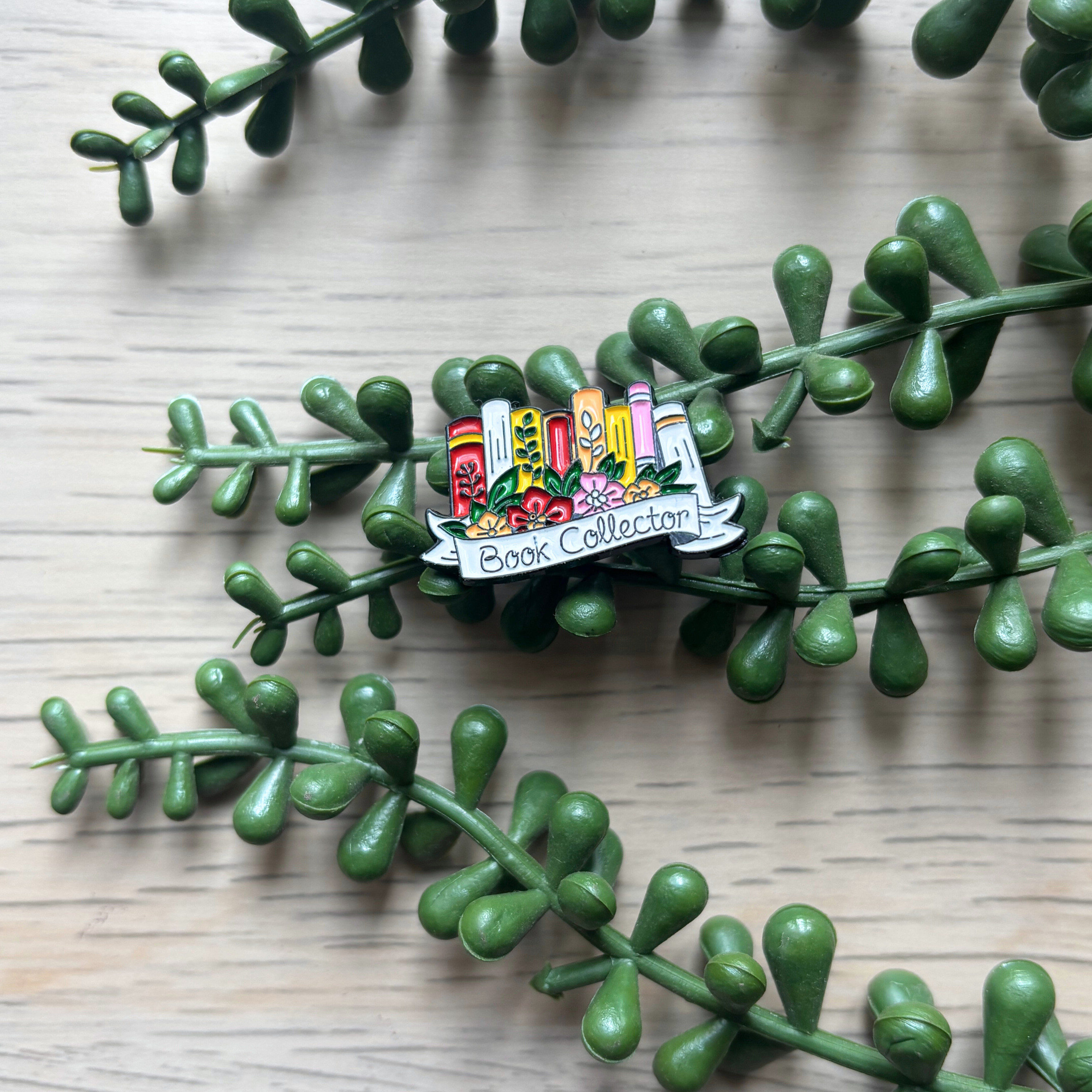 Book Collector Pin