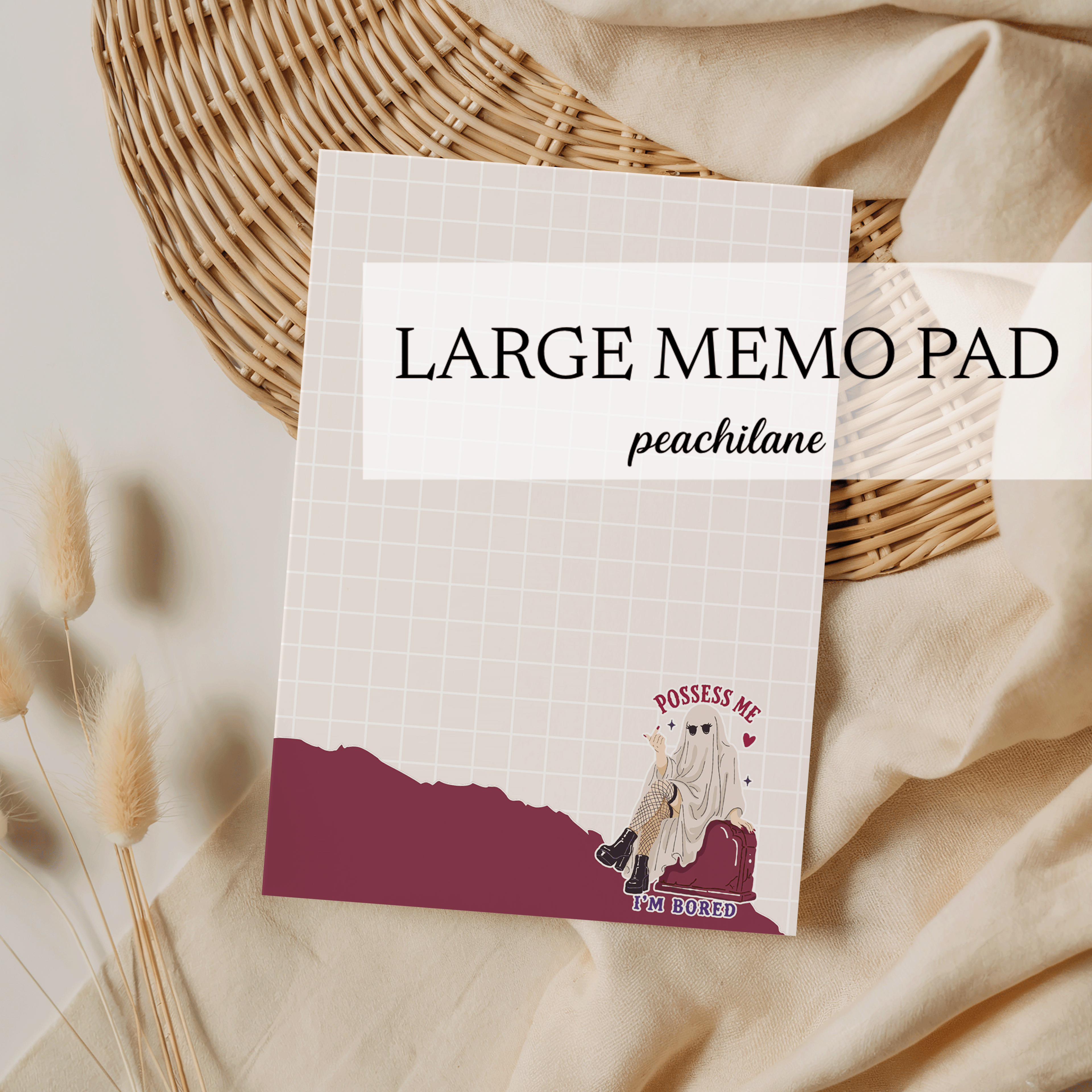 Possess Me Large Memo Pad