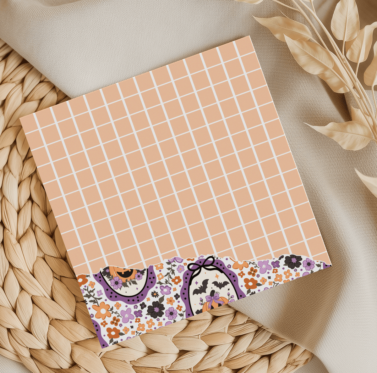 Pumpkin Frame Memo Pad