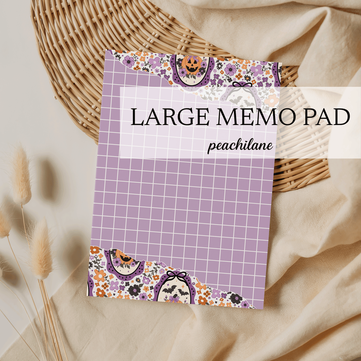 Pumpkin Frame Large Memo Pad 2