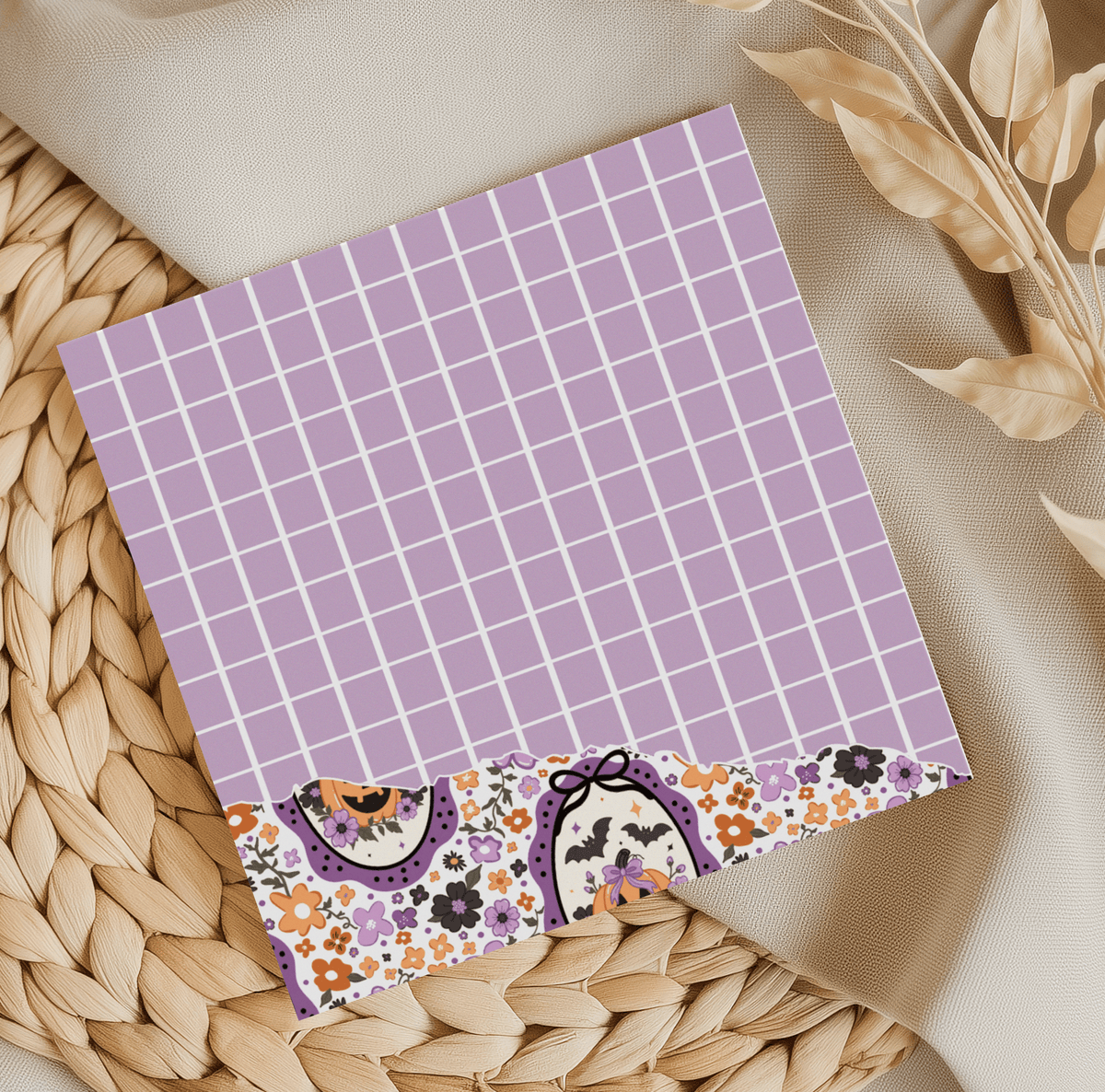 Pumpkin Frame Memo Pad 2