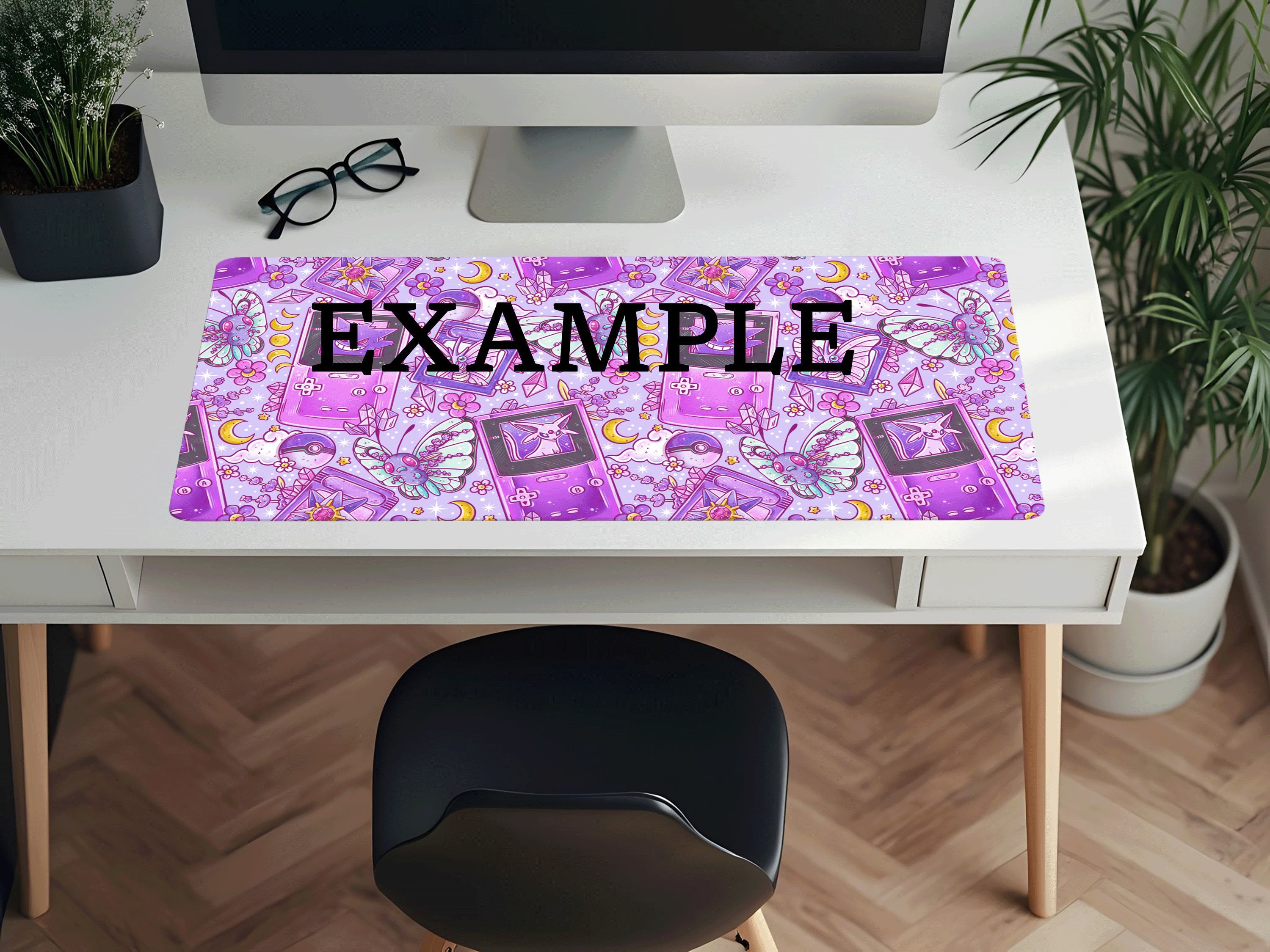 Purple Critter Desk Mat - PRE ORDER