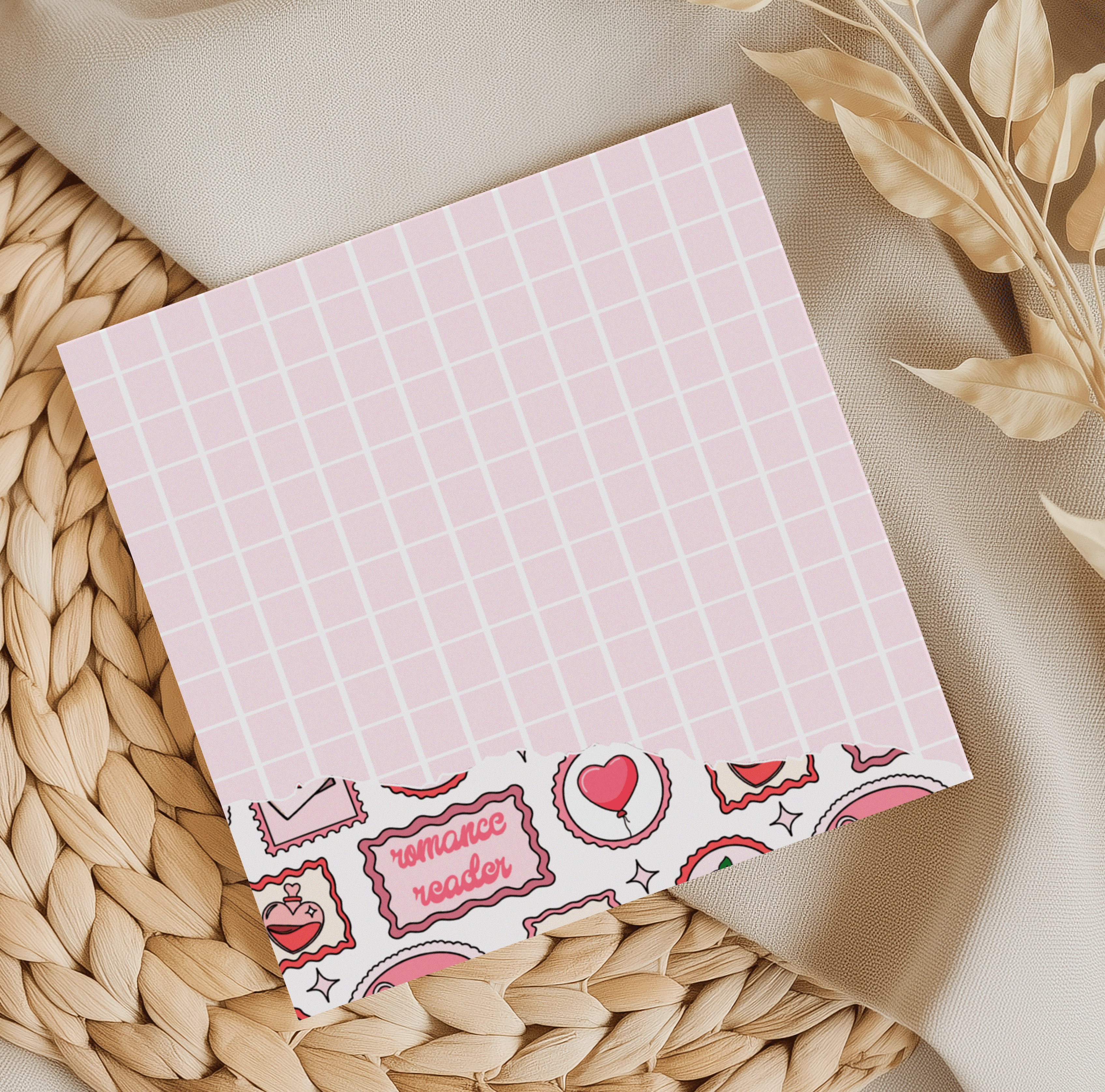 Romance Stamps 2 Memo Pad