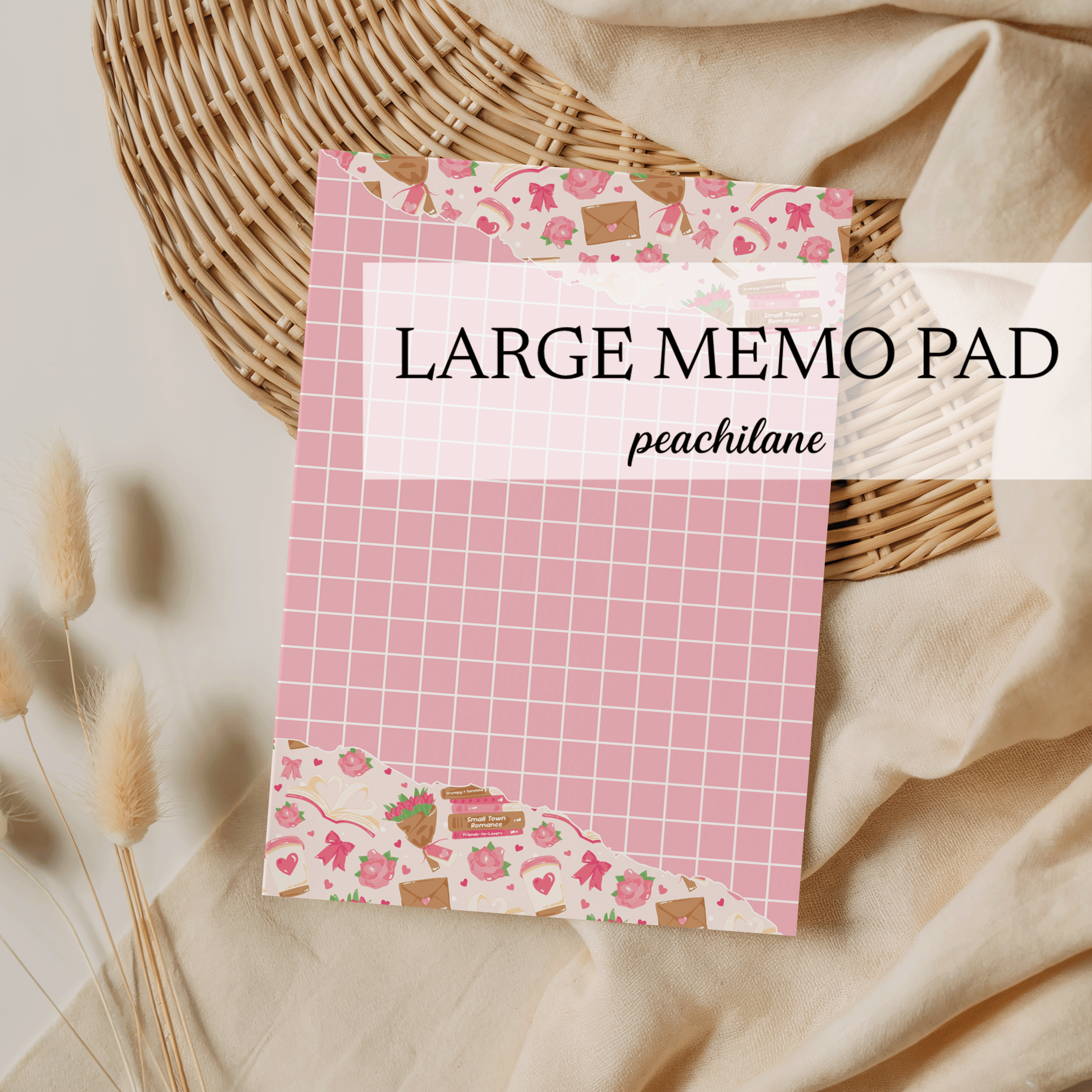 Romance Large Memo Pad