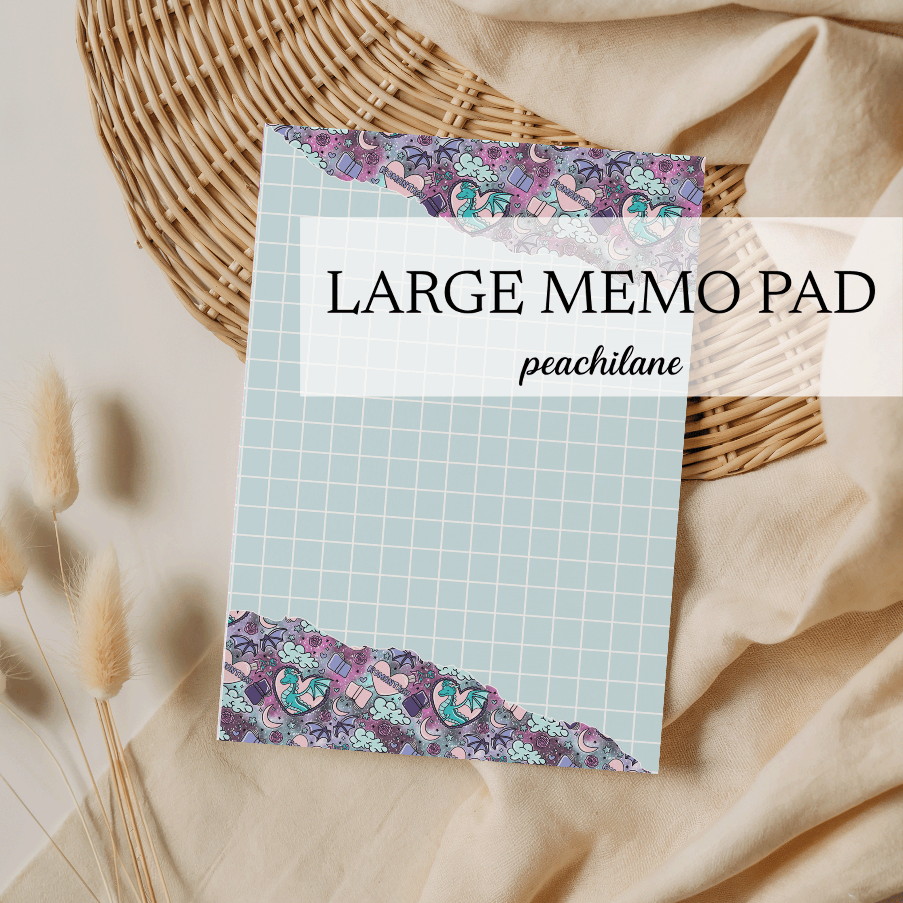 Romantasy Large Memo Pad