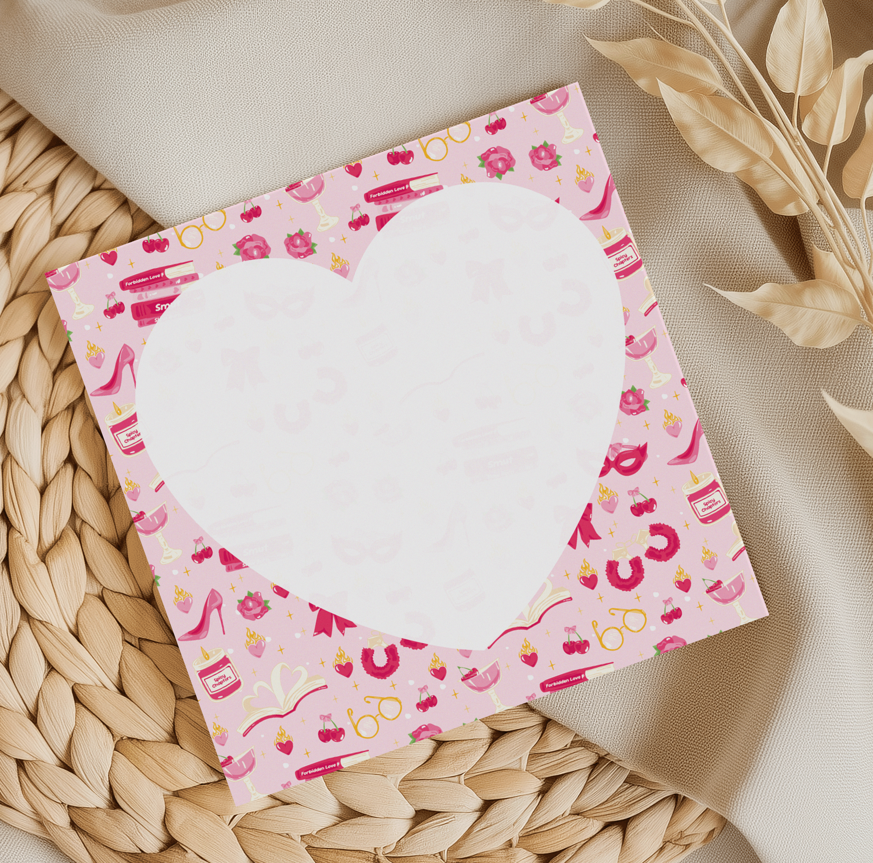 Smut Pink Memo Pad