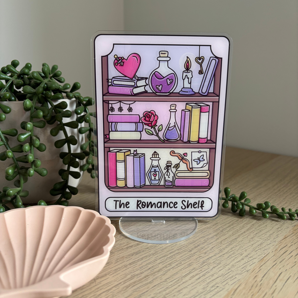The Romance Shelf Bookshelf stand