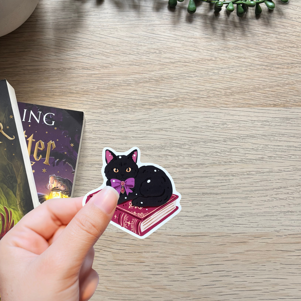 Black Cat Sticker