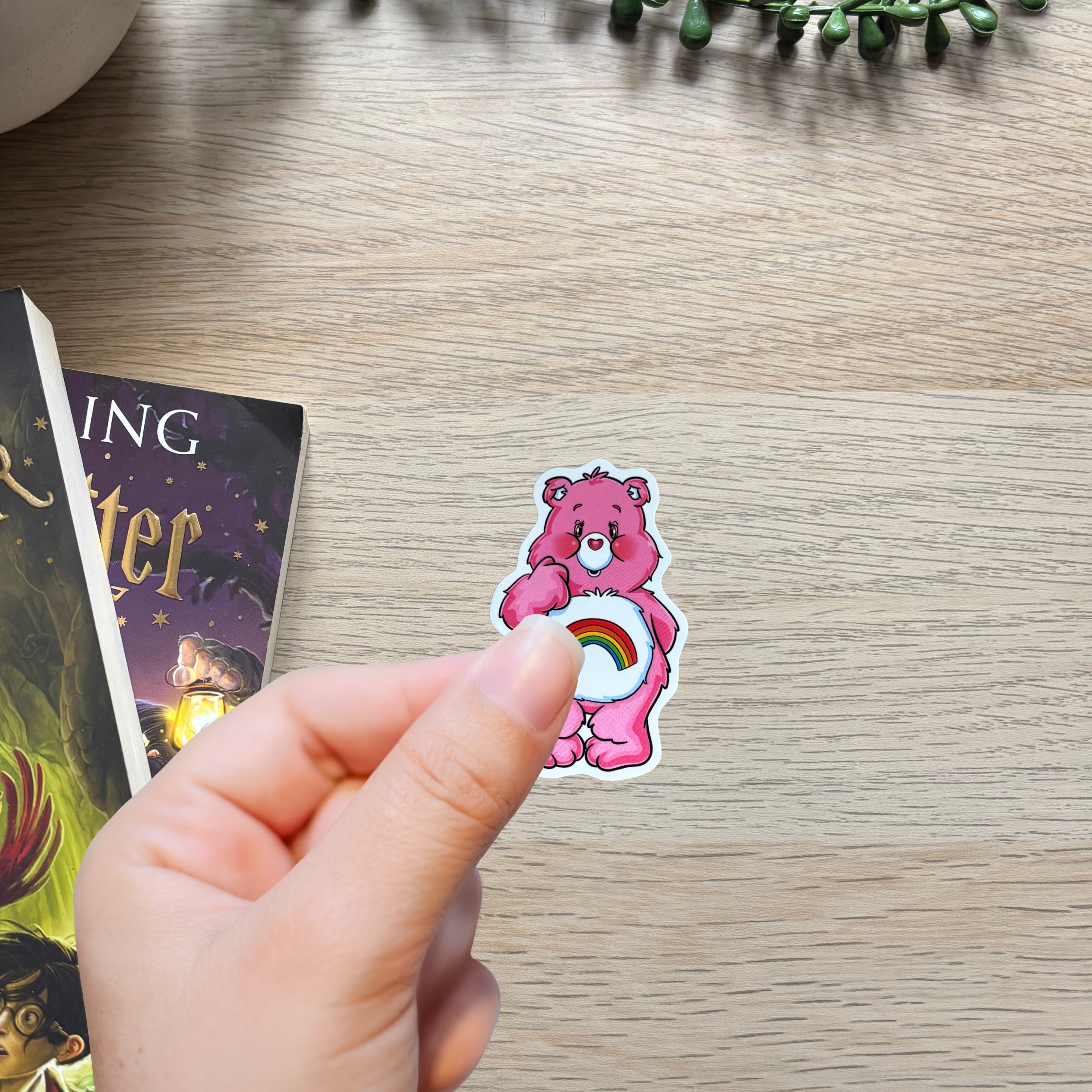 Pink Bear Sticker