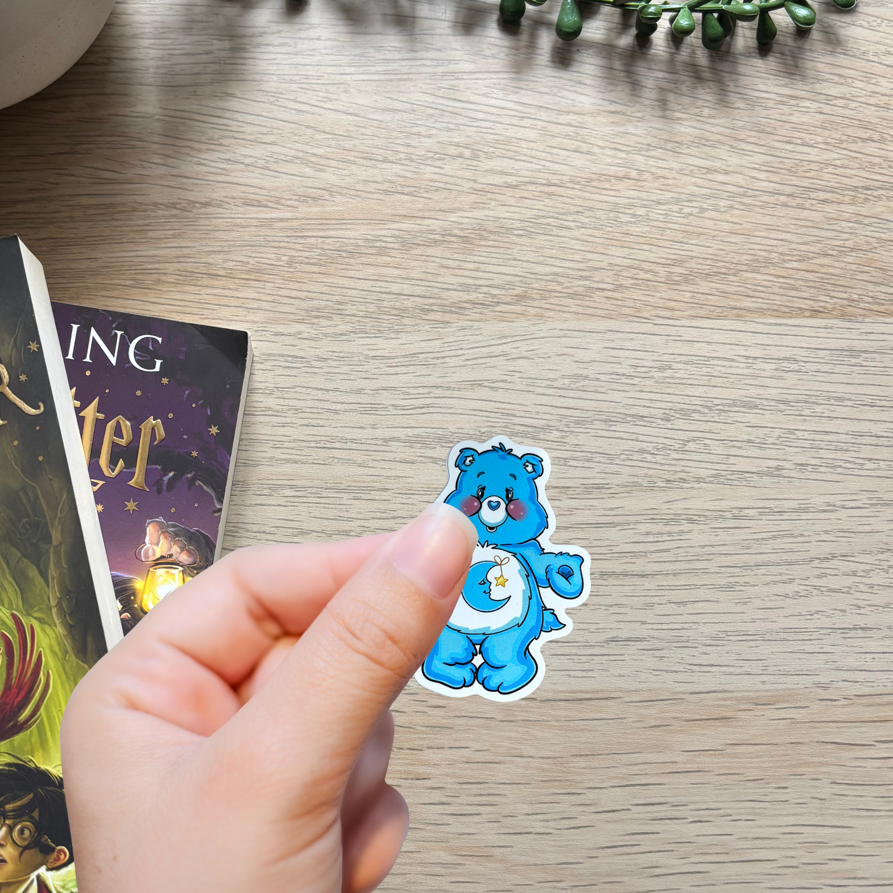 Blue Bear Sticker
