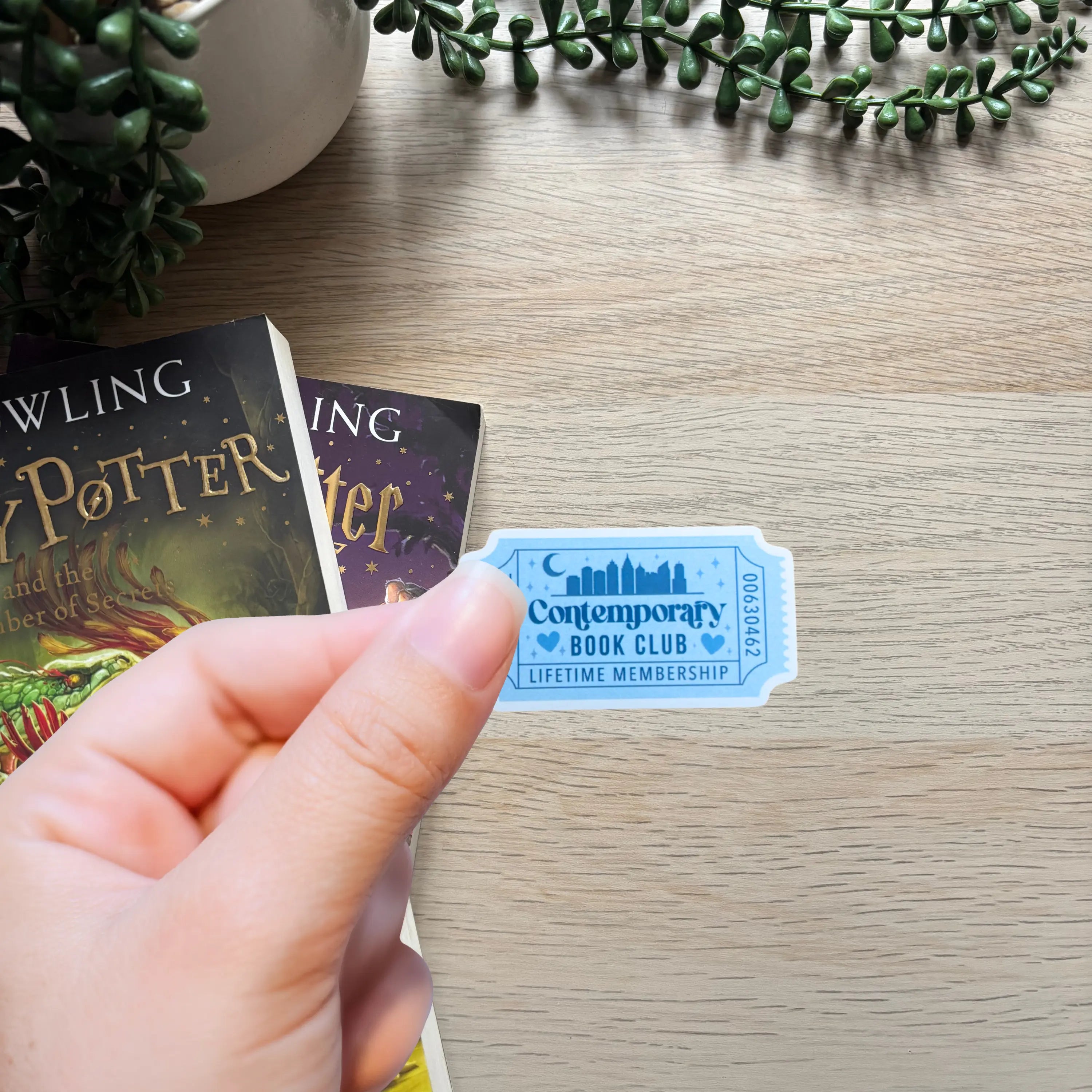 Contemporary Bookclub Sticker