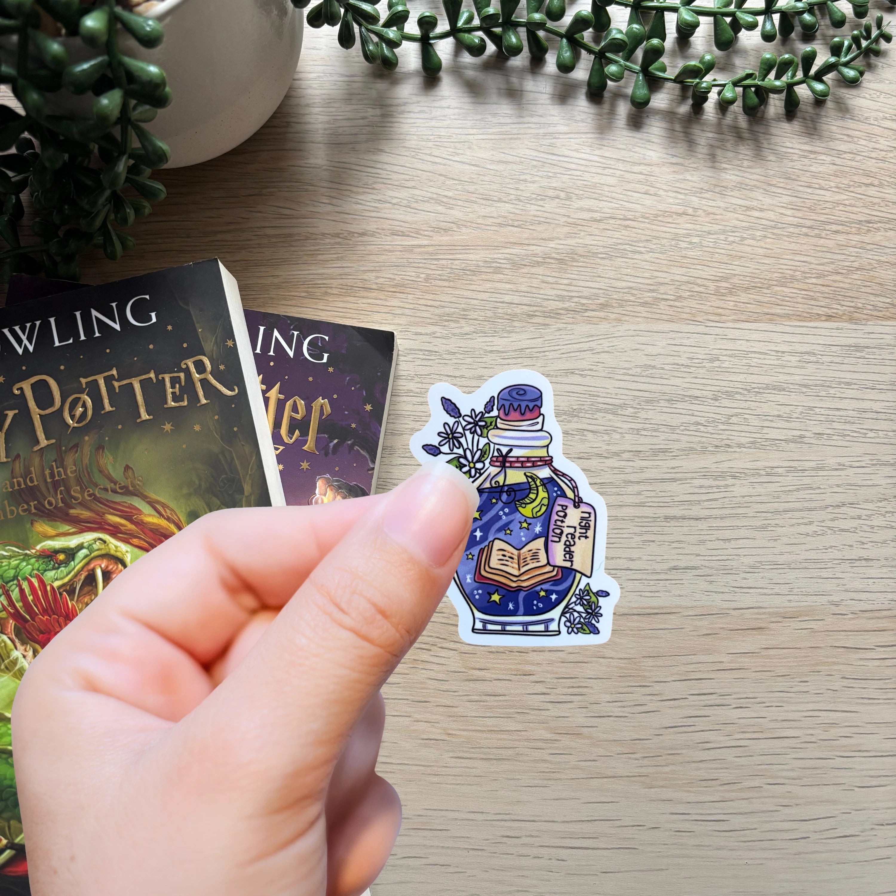 Night Reader Potion Sticker