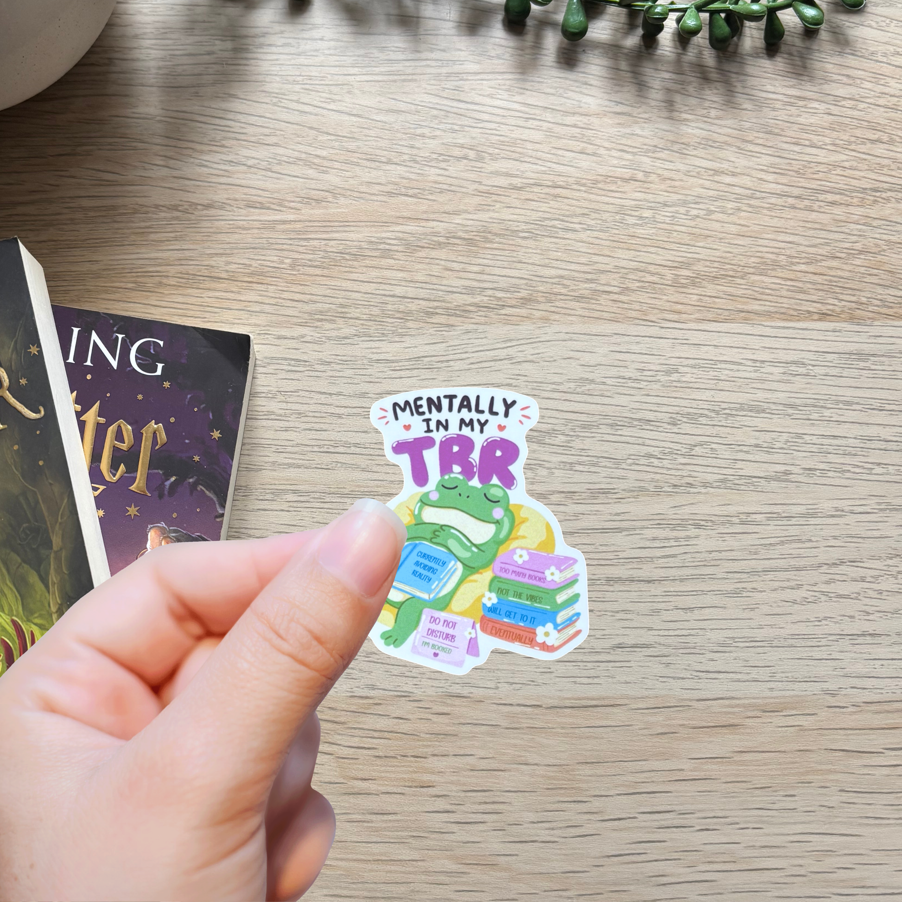 TBR Sticker