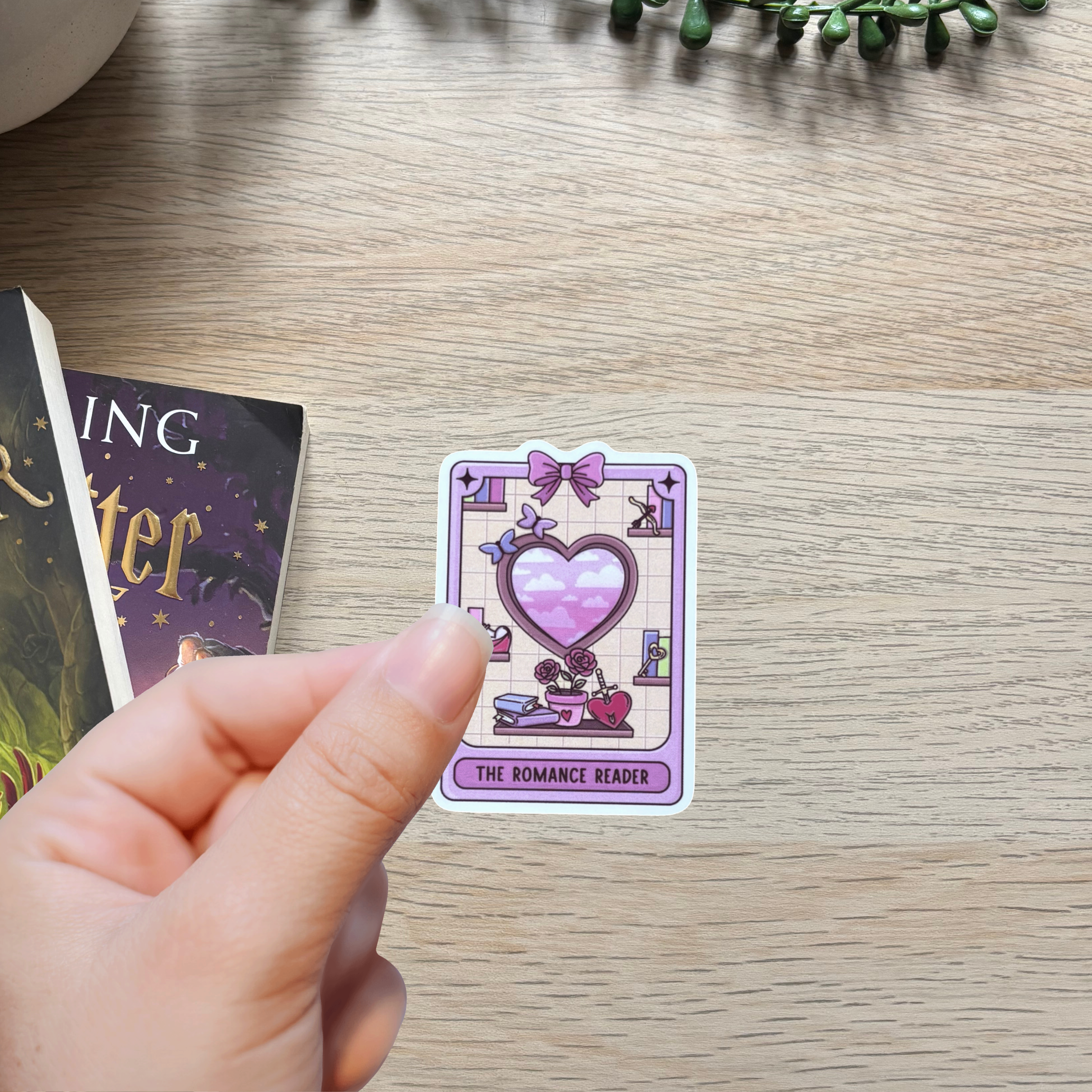 The Romance Reader Tarot Sticker
