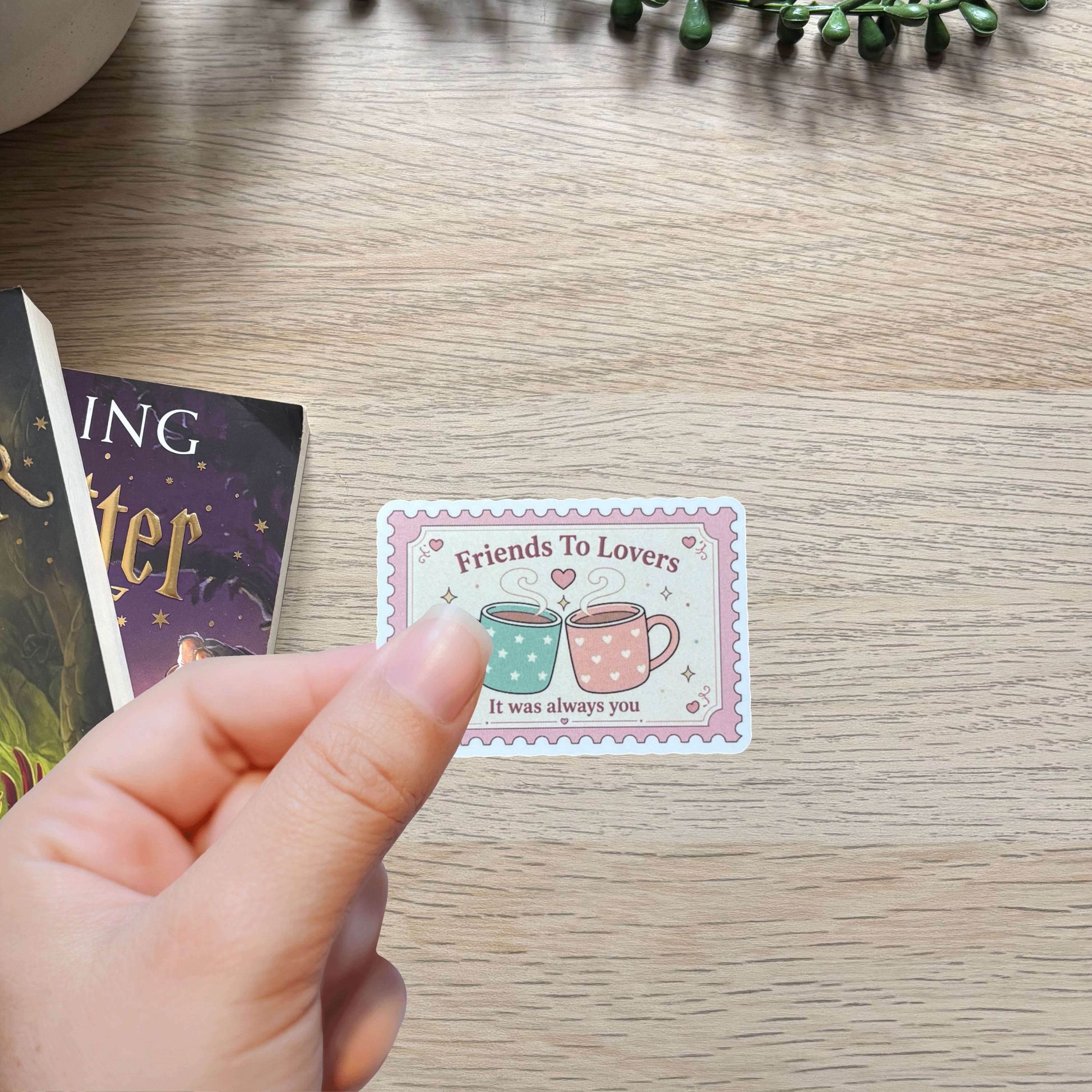 Friends to lovers Stamp Sticker