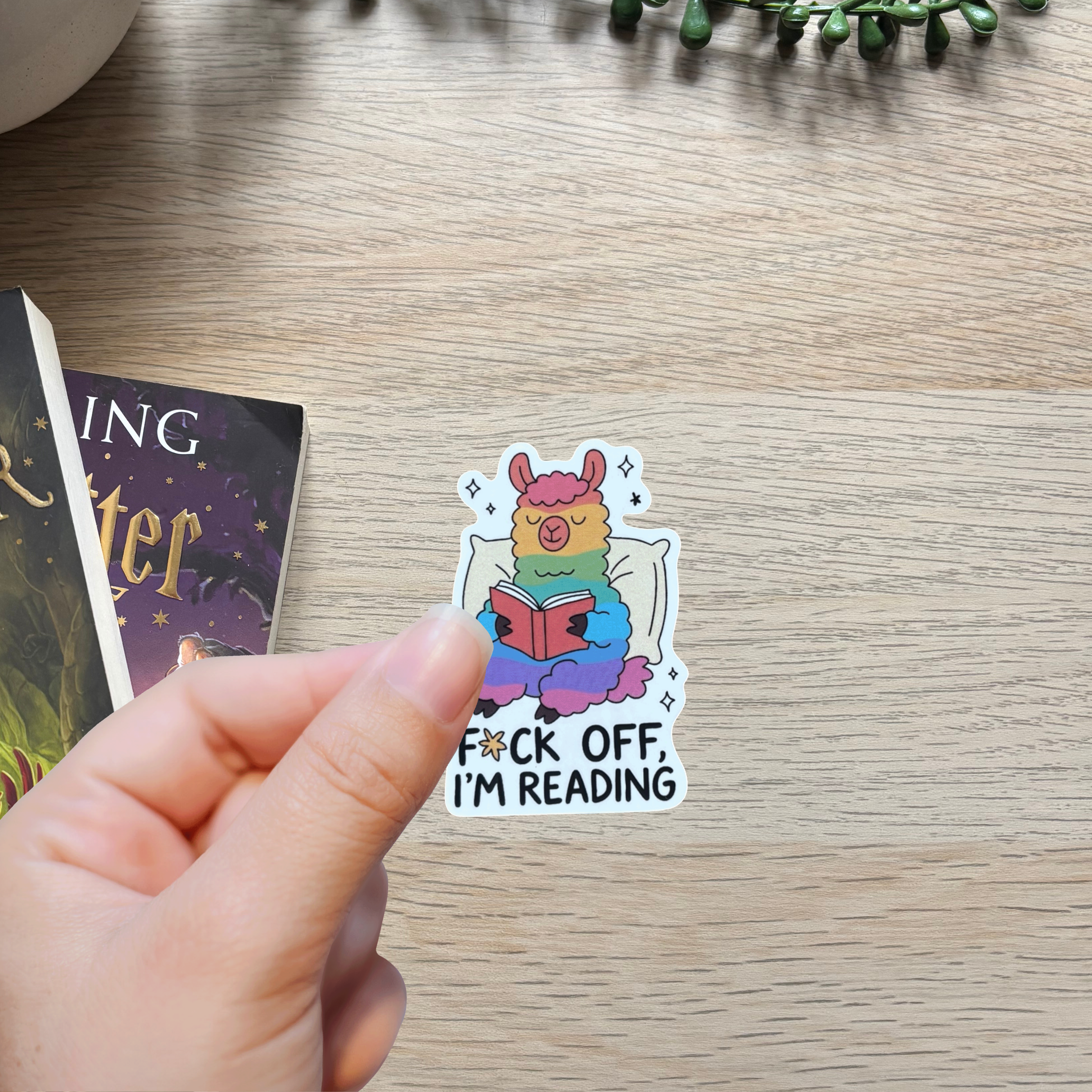 F*ck Off I'm Reading Sticker