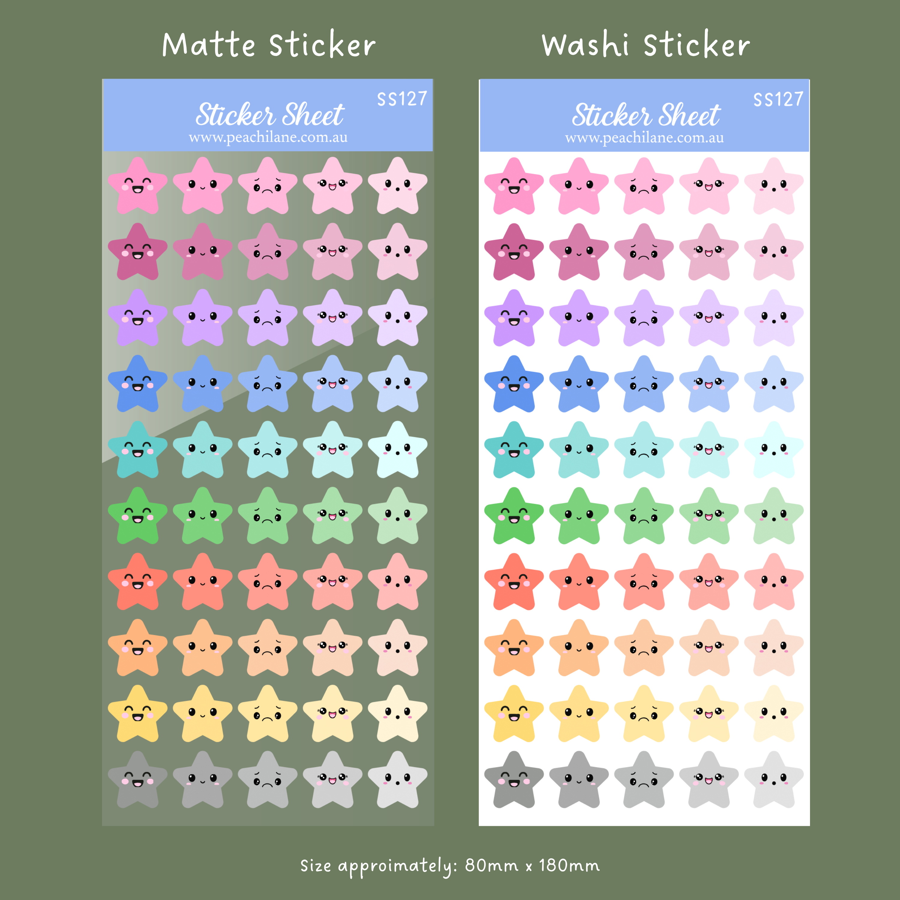 Sticker Sheet 127
