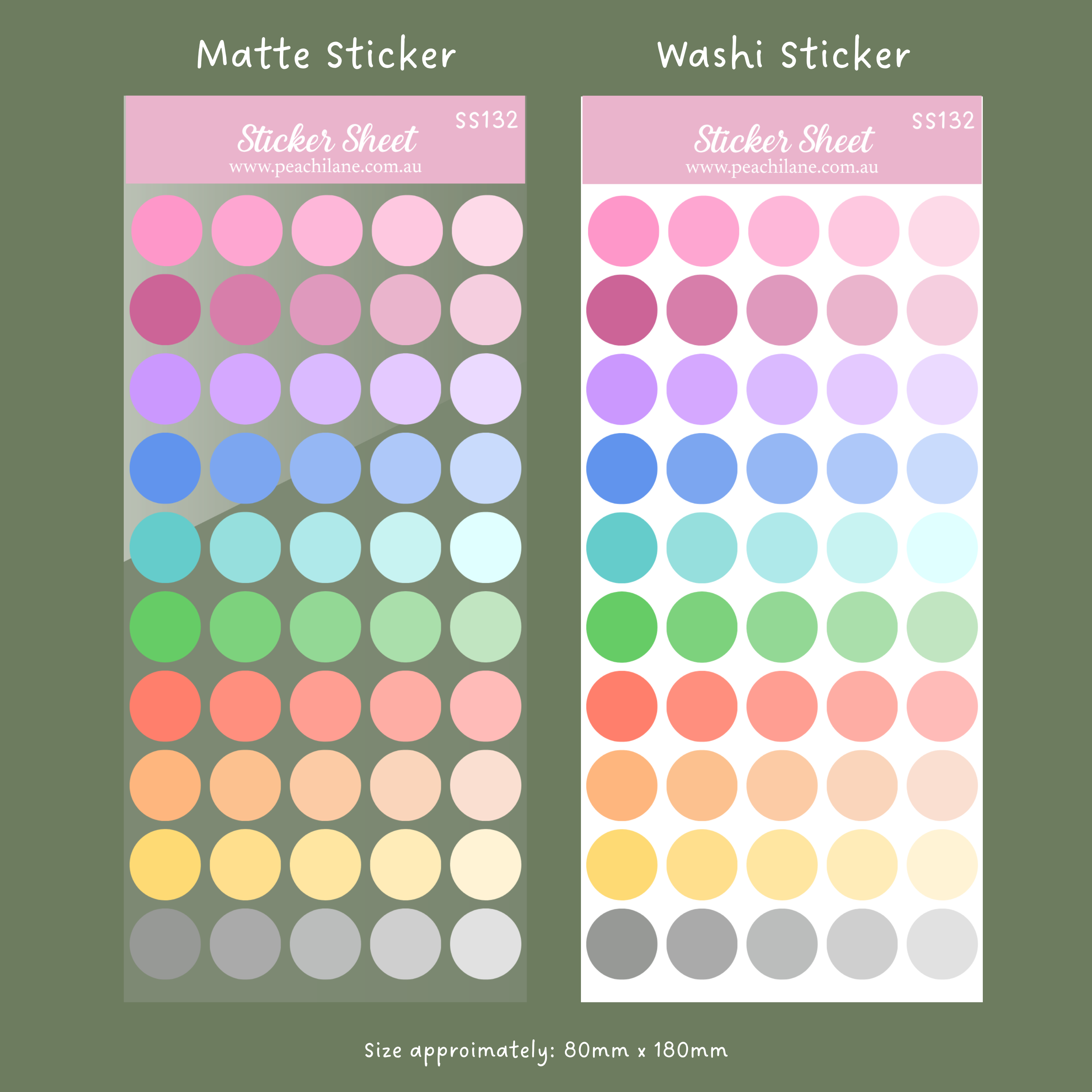 Sticker Sheet 132
