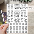 Bookish Essentials Sticker Sheet