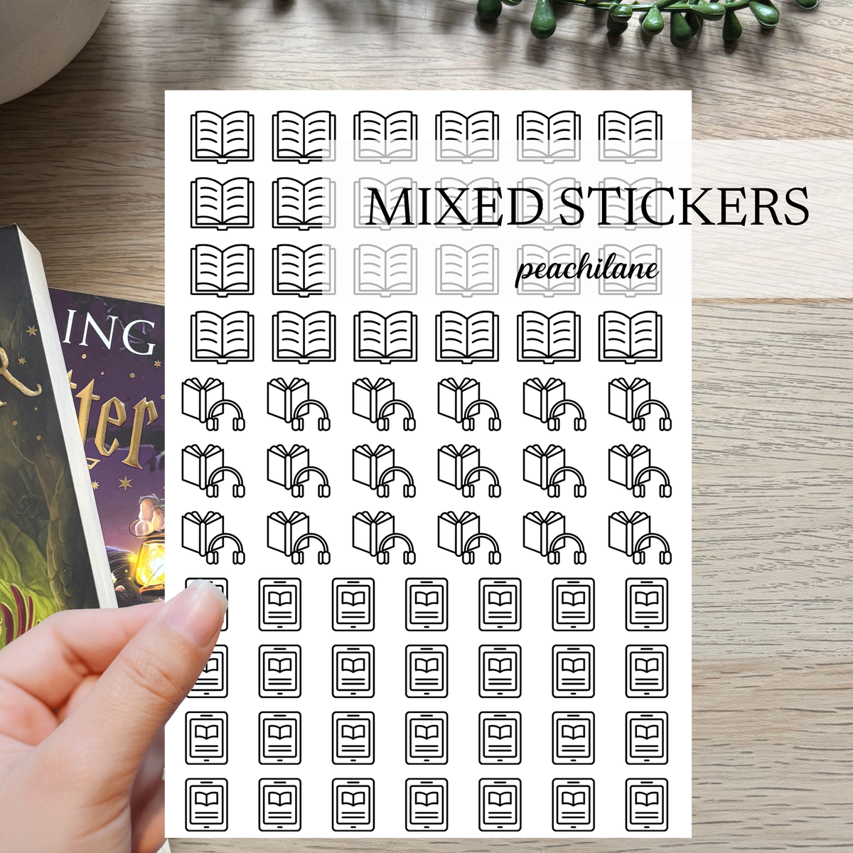 Bookish Essentials Sticker Sheet