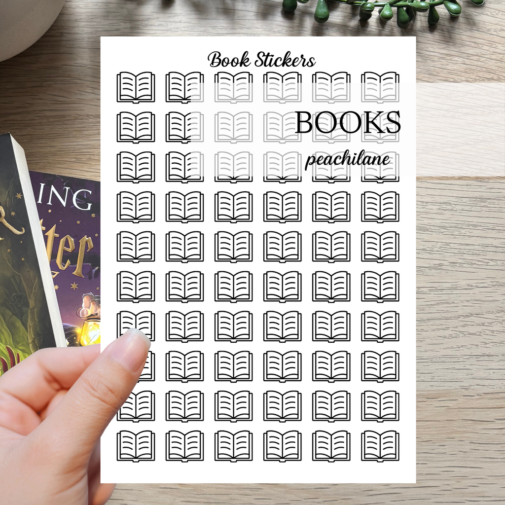 Bookish Essentials Sticker Sheet