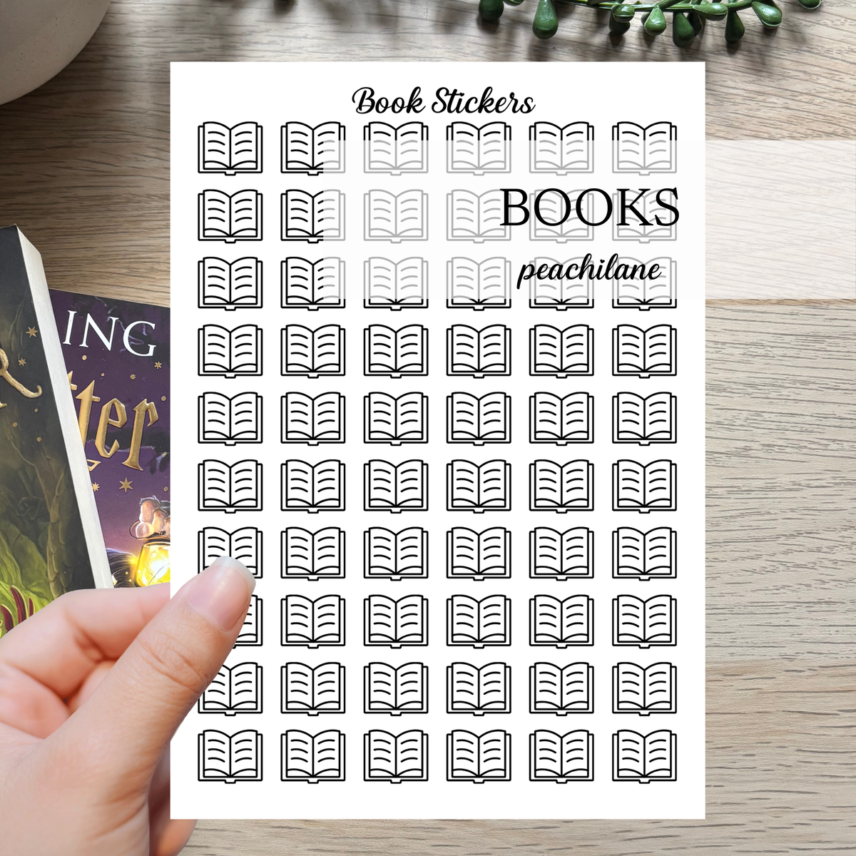 Bookish Essentials Sticker Sheet