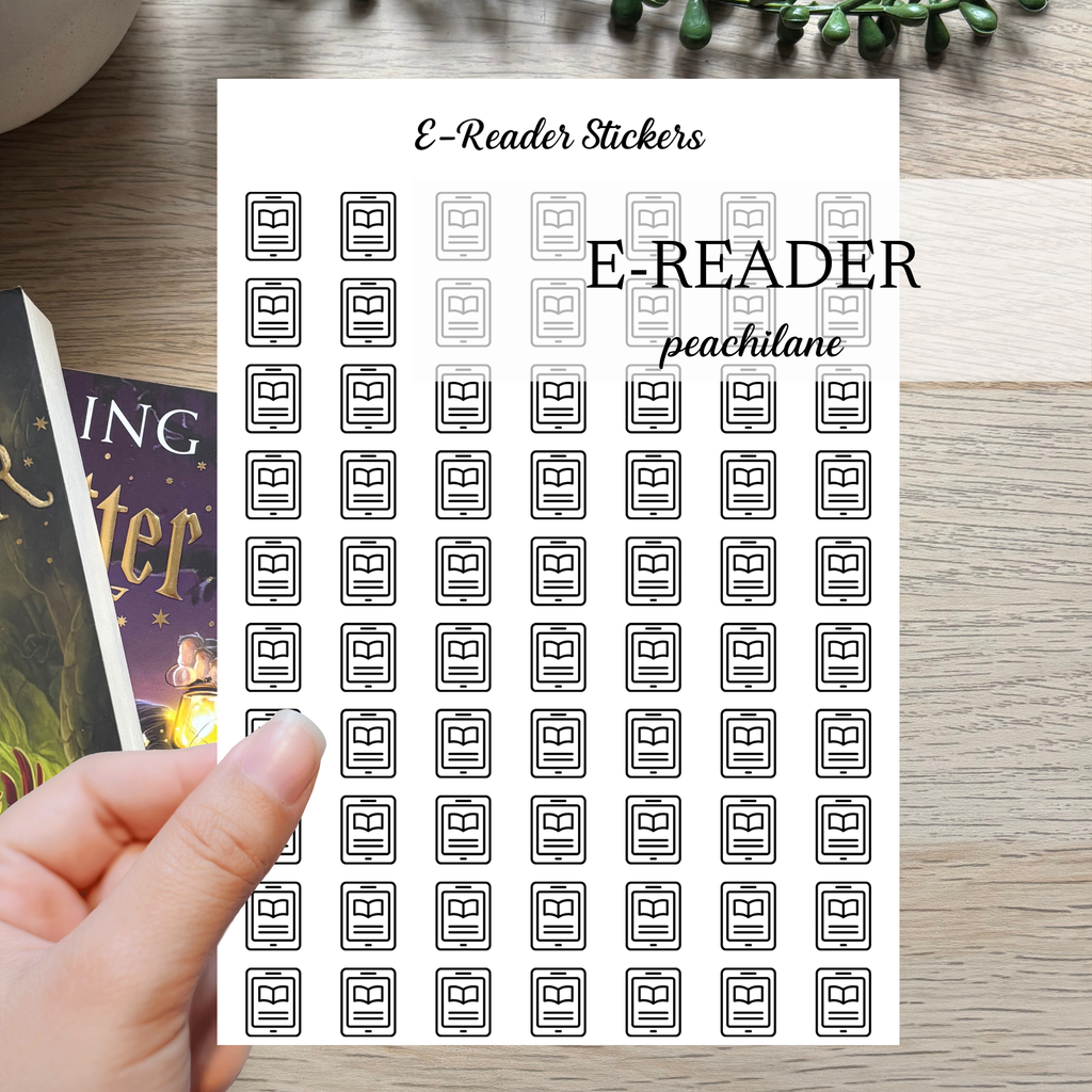Bookish Essentials Sticker Sheet