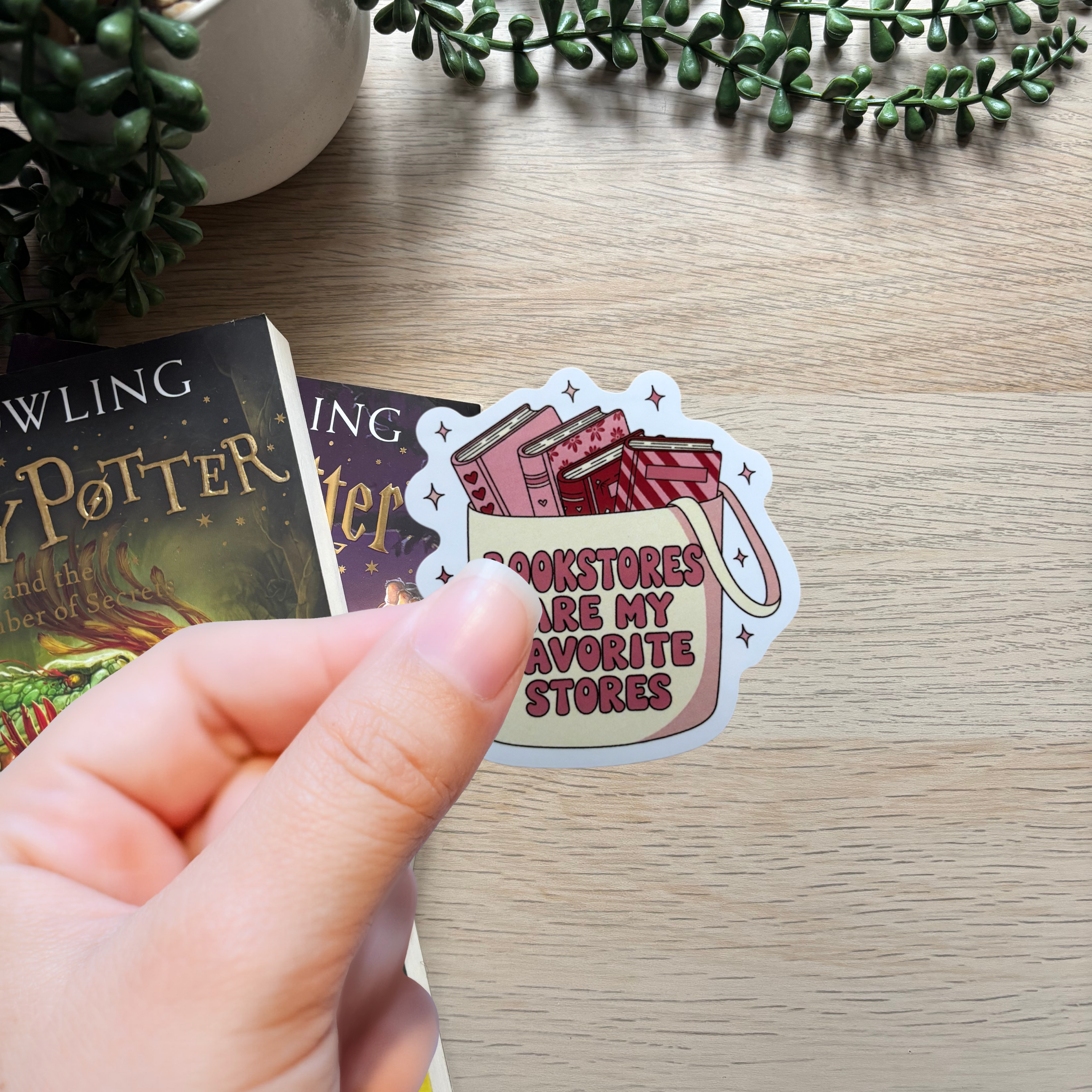 Bookstore fav store Sticker
