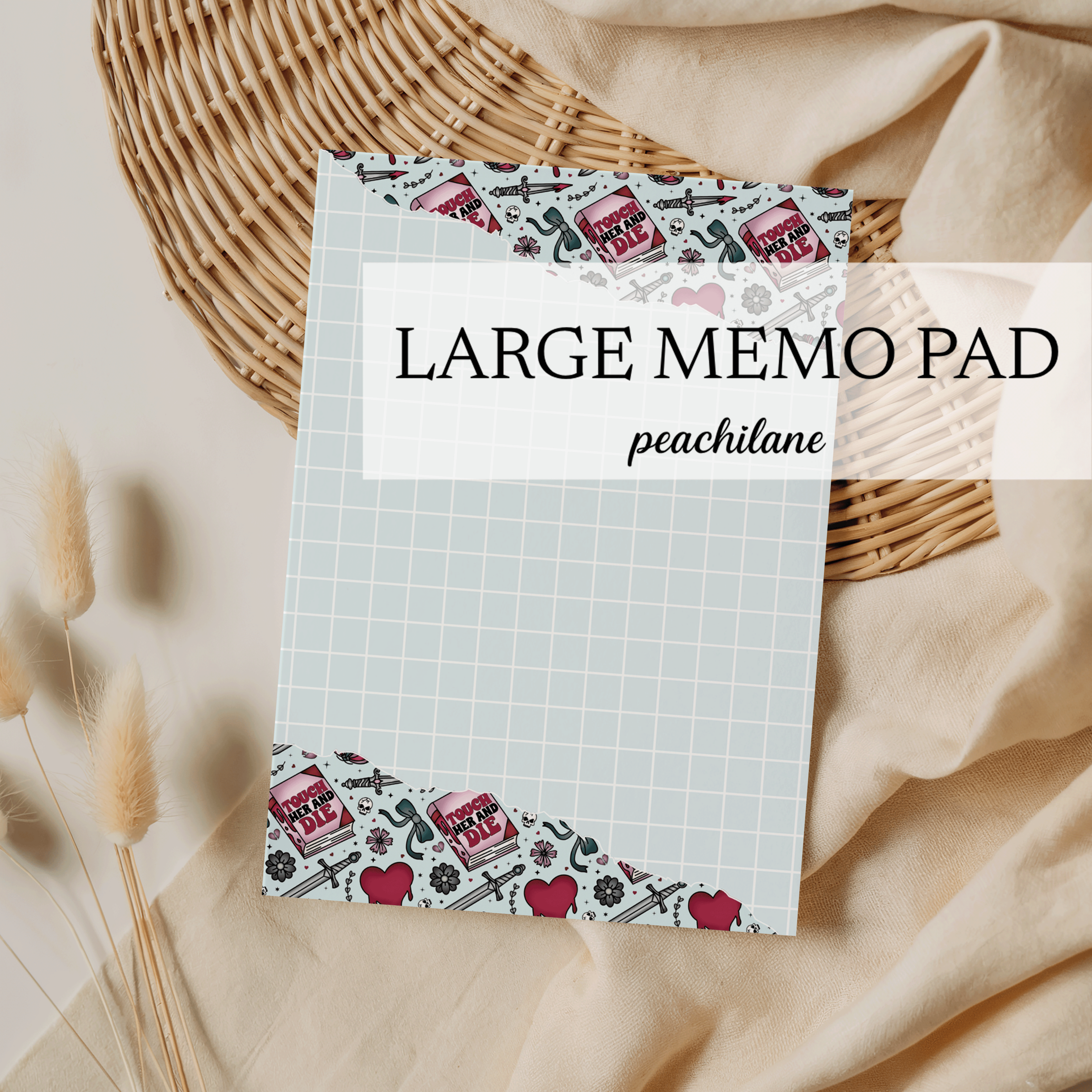 Touch Her Large Memo Pad