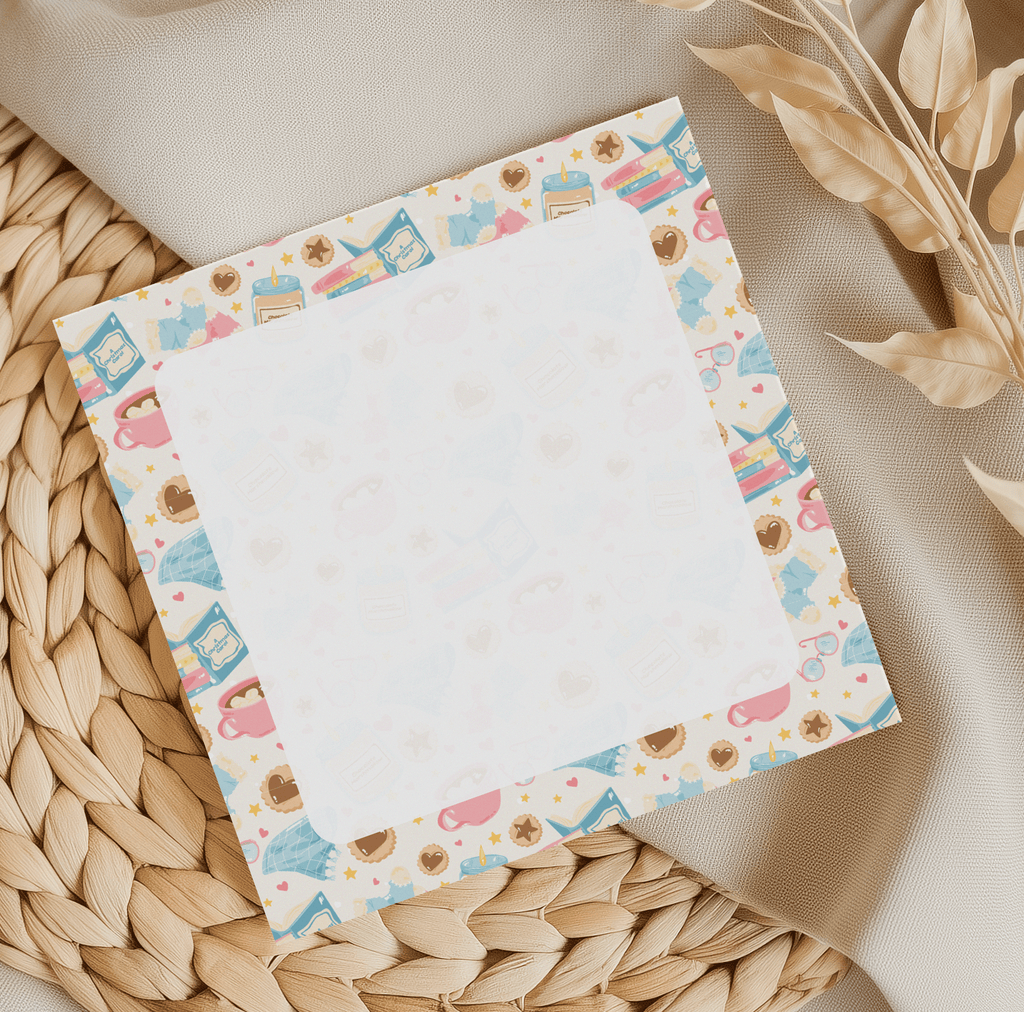 Winter Square Memo Pad